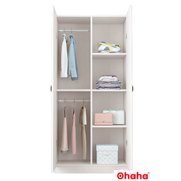 Tủ quần áo gỗ công nghiệp hiện đại Ohaha - HĐ002