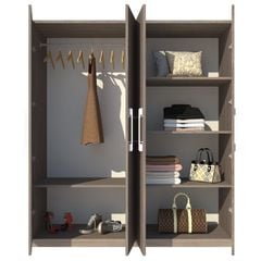 Tủ Quần Áo Gỗ Công Nghiệp 4 Cánh OHAHA - TQA043