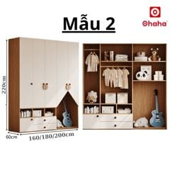 Tủ quần áo trẻ em hiện đại OHAHA - TAK016