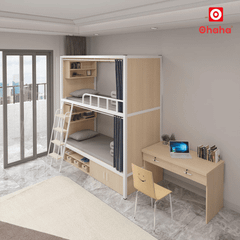 Giường tầng hiện đại khung sắt cao cấp dành cho homestay OHAHA - GTS056