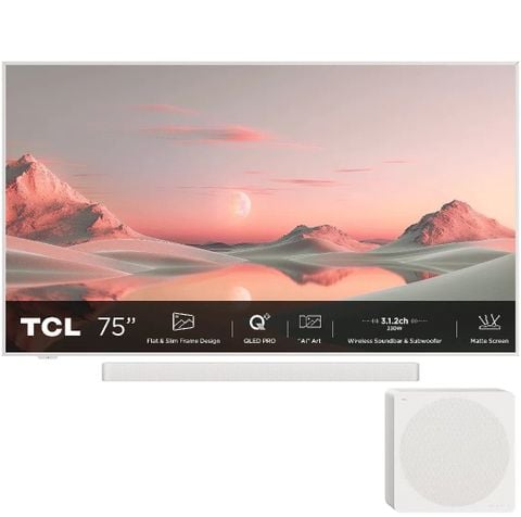 Google Tivi Khung Tranh TCL Qled 75 inch 75A300 Pro