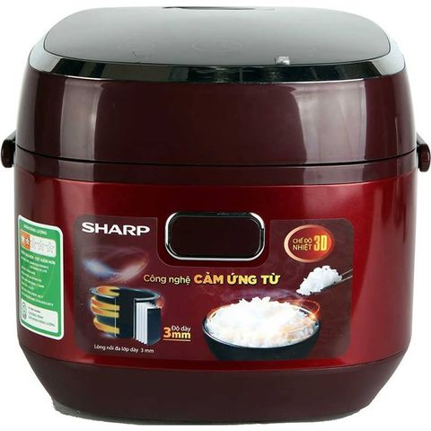 Nồi cơm cao tần Sharp 1.8 lít KS-IH191V-RD