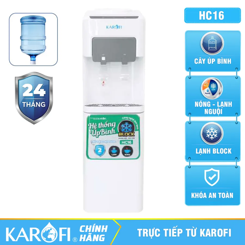 Cây nước nóng lạnh Karofi HC16