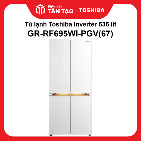 Tủ lạnh Toshiba Inverter 535 lít GR-RF695WI-PGV(67)