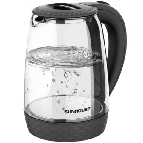 Bình đun siêu tốc thủy tinh Sunhouse 1.8 lít SHD1215B