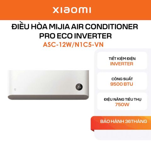 Máy lạnh Xiaomi Mijia Inverter 1.5 HP ASC-12W/N1C5-VN