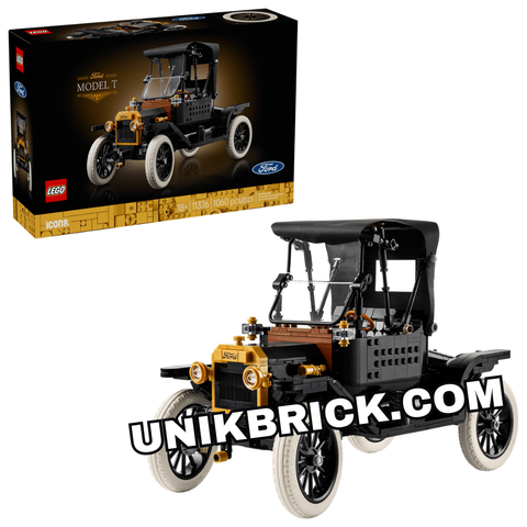 [HÀNG ĐẶT/ ORDER] 11376 LEGO Ford Model T Icons Cỗ Xe Huyền Thoại Thập Niên 1910 