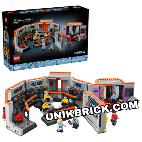  [HÀNG ĐẶT/ ORDER] 11385 LEGO Star Trek: U.S.S. Enterprise NCC-1701 Bridge Icons Trung Tâm Điều Khiển Huyền Thoại Star Trek 
