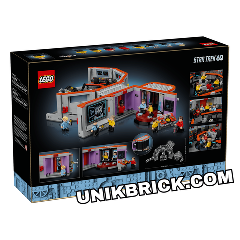  [HÀNG ĐẶT/ ORDER] 11385 LEGO Star Trek: U.S.S. Enterprise NCC-1701 Bridge Icons Trung Tâm Điều Khiển Huyền Thoại Star Trek 