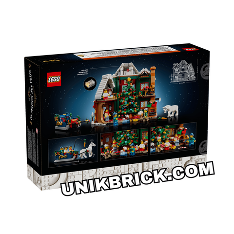  [HÀNG ĐẶT/ ORDER] 11387 LEGO Holiday House Icons Ngôi Nhà Giáng Sinh Tuyết Phủ 