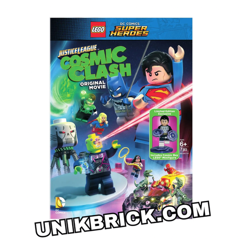  [CÓ HÀNG] LEGO 5005095 DC Comics Super Heroes: Cosmic Clash DVD Kèm Minifigure Cosmic Boy Độc Quyền 