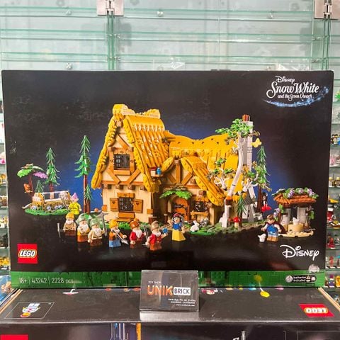  [CÓ HÀNG] LEGO 43242 Icons Disney Snow White and the Seven Dwarfs' Cottage 
