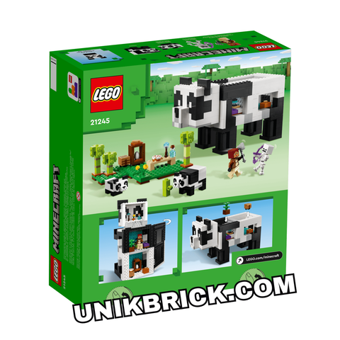  [CÓ HÀNG] 21245 LEGO The Panda Haven Minecraft Thiên Đường Gấu Trúc 