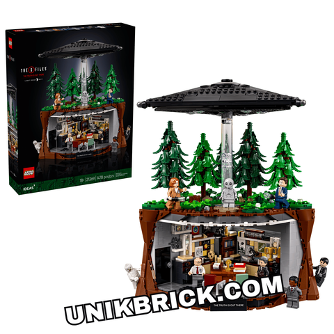  [HÀNG ĐẶT/ ORDER] 21369 LEGO Ideas The X-Files Thế Giới Bí Ẩn Của Hồ Sơ Tuyệt Mật 
