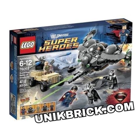  [CÓ HÀNG] LEGO DC 76003 Superman Battle of Smallville 