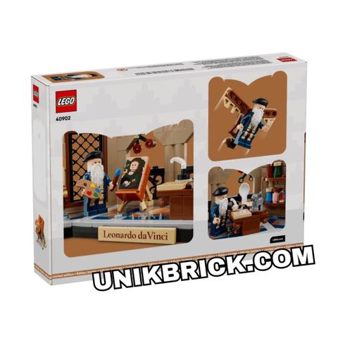  [CÓ HÀNG] 40902 LEGO Tribute to Leonardo da Vinci Promotional Set GWP Xưởng làm việc của Leonardo 