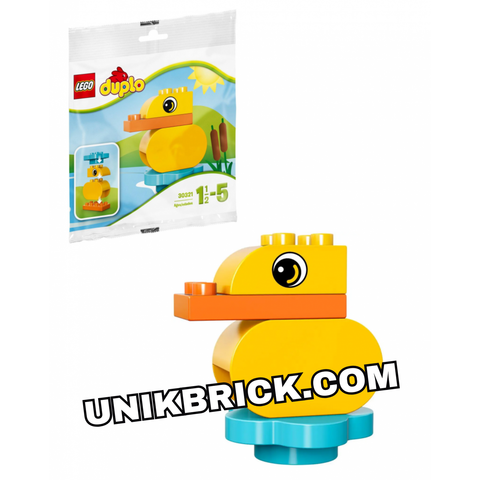  [CÓ HÀNG] 30321 LEGO Duck Set DUPLO Polybag Túi Đồ Chơi Lắp Ráp Con Vịt Vàng 
