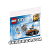 [CÓ HÀNG] 30360 LEGO Arctic Ice Saw City Polybag Túi Lắp Ráp Máy Cưa Phá Băng