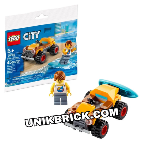  [CÓ HÀNG] 30369 LEGO Beach Buggy City Polybag Túi Lắp Ráp Xe Địa Hình Bãi Biển 
