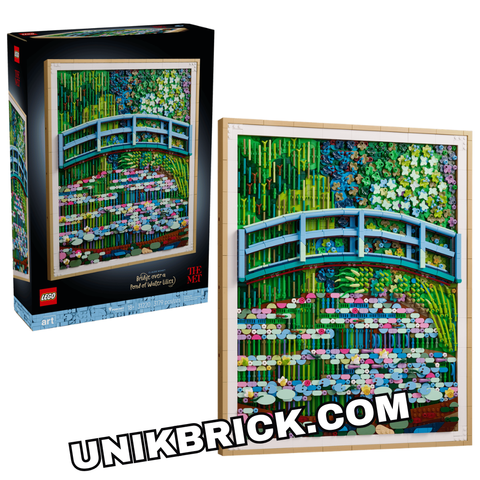  [HÀNG ĐẶT/ ORDER] 31220 LEGO Claude Monet Bridge over a Pond of Water Lilies Art Cây Cầu Trên Đầm Hoa Súng 