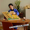 [HÀNG ĐẶT/ ORDER] 31221 LEGO Gustav Klimt The Kiss Art Bức Tranh Nghệ Thuật Nụ Hôn