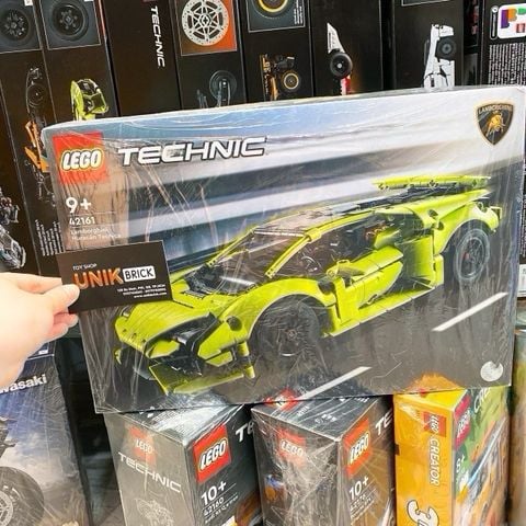  [CÓ HÀNG] LEGO 42161 Technic Lamborghini Huracán Tecnica: Siêu Xe Xanh Lục 