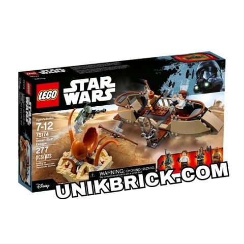  [CÓ HÀNG] LEGO Star Wars 75174 Desert Skiff Escape 
