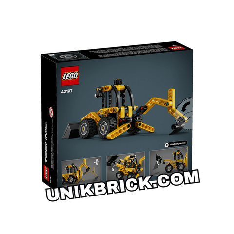  [CÓ HÀNG] 42197 LEGO Backhoe Loader Technic Xe Xúc Đào Công Trình 