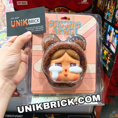  [CÓ HÀNG] POP MART New Series Cry Baby Crying Again Airpods Case Gấu Nâu Chính Hãng 