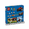 [CÓ HÀNG] 60461 Red Farm Tractor with Trailer & Sheep City Xe Công Nông Và Cừu