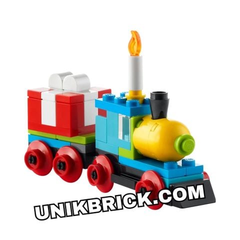  [CÓ HÀNG] LEGO 30642 Creator Birthday Train Polybag Túi Đoàn Tàu Sinh Nhật 