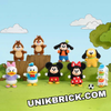 [CÓ HÀNG] POP MART Mickey Mouse Mickey Family Cute Together Keychain Set