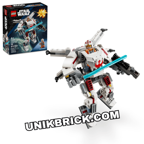  [SEALED, NOBOX] 75390 LEGO Luke Skywalker X-Wing Mech Star Wars Chiến Giáp Robot X Wing 