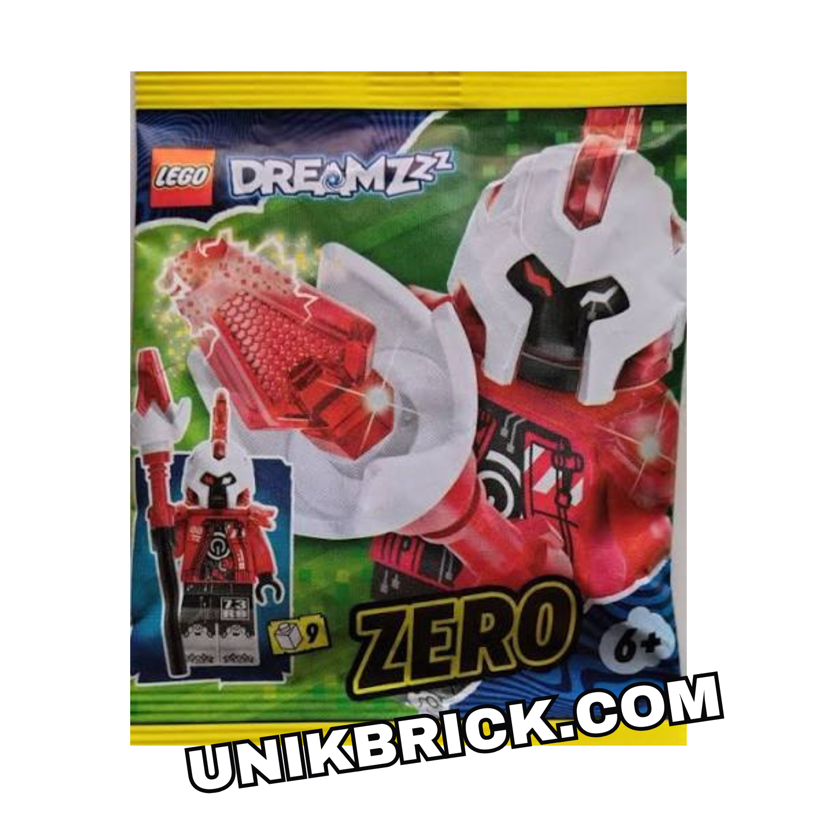 [CÓ HÀNG] 552502 LEGO Zero DREAMZzz Paper Bag Túi Nhân Vật Zero