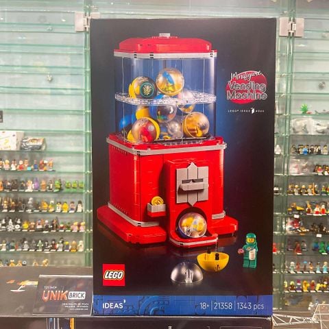 [CÓ HÀNG] LEGO 21358 Ideas Minifigure Vending Machine Icons Máy Bán Quà Tặng Gaccha 