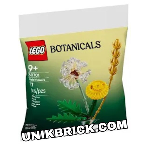  [CÓ HÀNG] LEGO Botanicals 30701 Field Flowers Hoa Đồng Nội Paperbag Polybag 