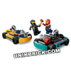 [CÓ HÀNG] 60400 LEGO Go-Karts and Race Drivers City Bộ Đôi Xe Đua Go Karts