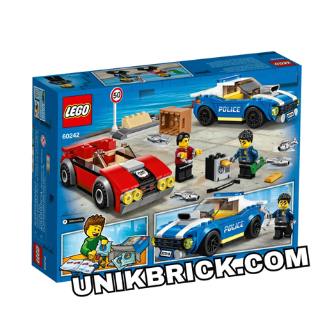  [CÓ HÀNG] LEGO 60242 City Police Highway Arrest Cuộc Đuổi Bắt Trên Cao Tốc 