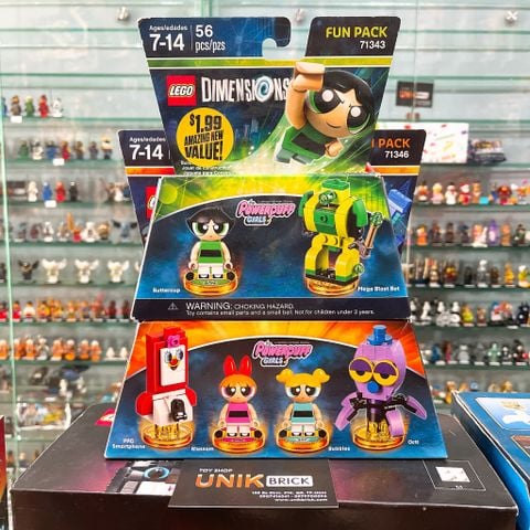 [CÓ HÀNG] LEGO Dimensions Powerpuff Girls 71343 and 71346 Combo 