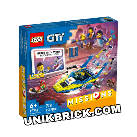  [CÓ HÀNG] LEGO 60355 City Water Police Detective Missions 