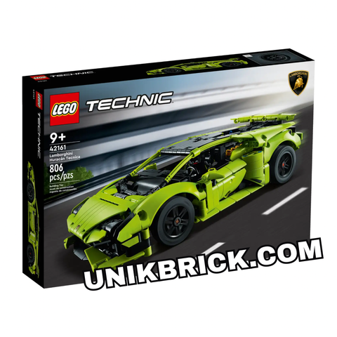  [CÓ HÀNG] LEGO 42161 Technic Lamborghini Huracán Tecnica: Siêu Xe Xanh Lục 