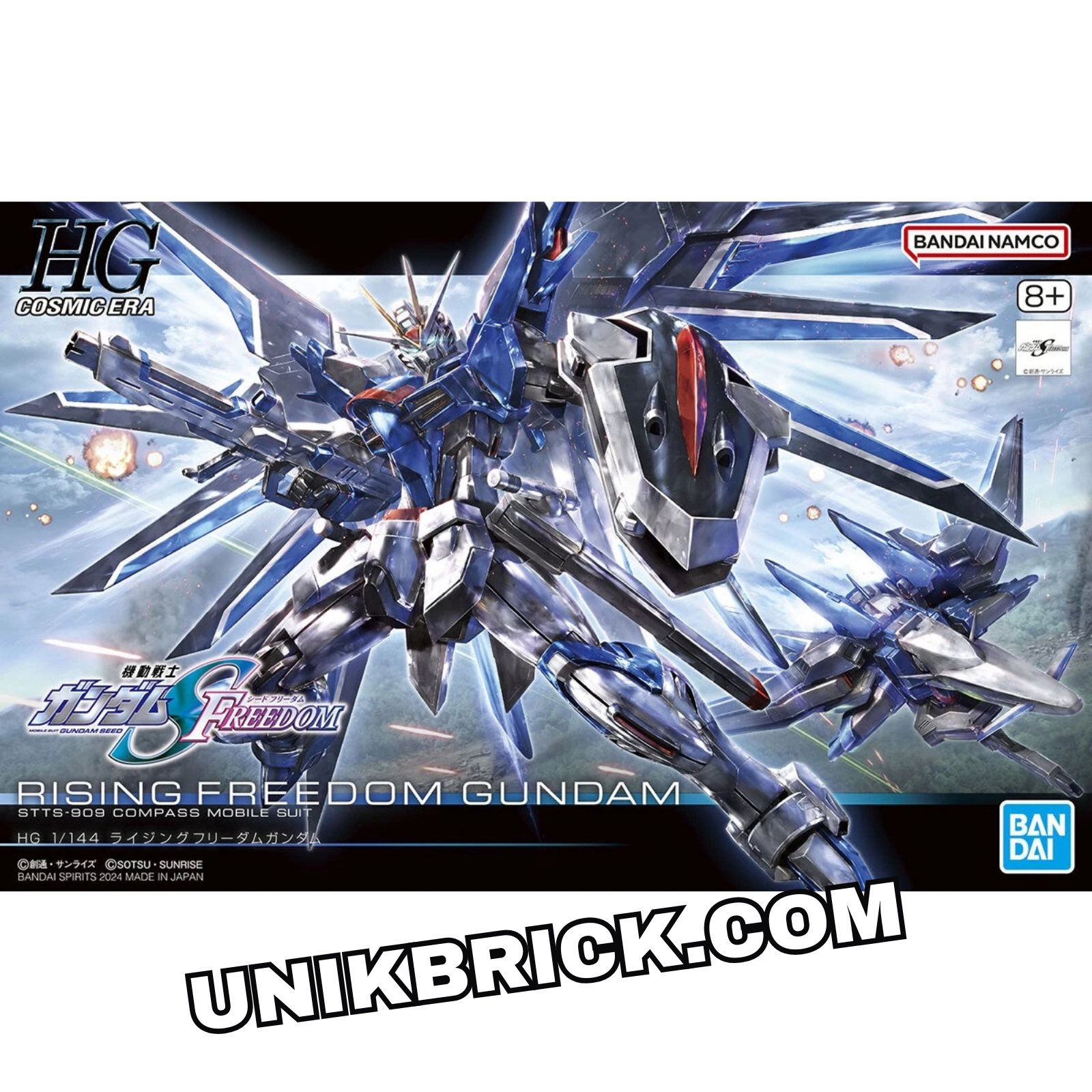 [CÓ HÀNG] Gunpla Bandai Mô Hình HGCE STTS-909 Rising Freedom Gundam