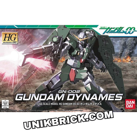  [CÓ HÀNG] Gunpla Bandai GUNDAM Mô Hình HG Gundam 00 1/144 GN-002 Gundam Dynames 