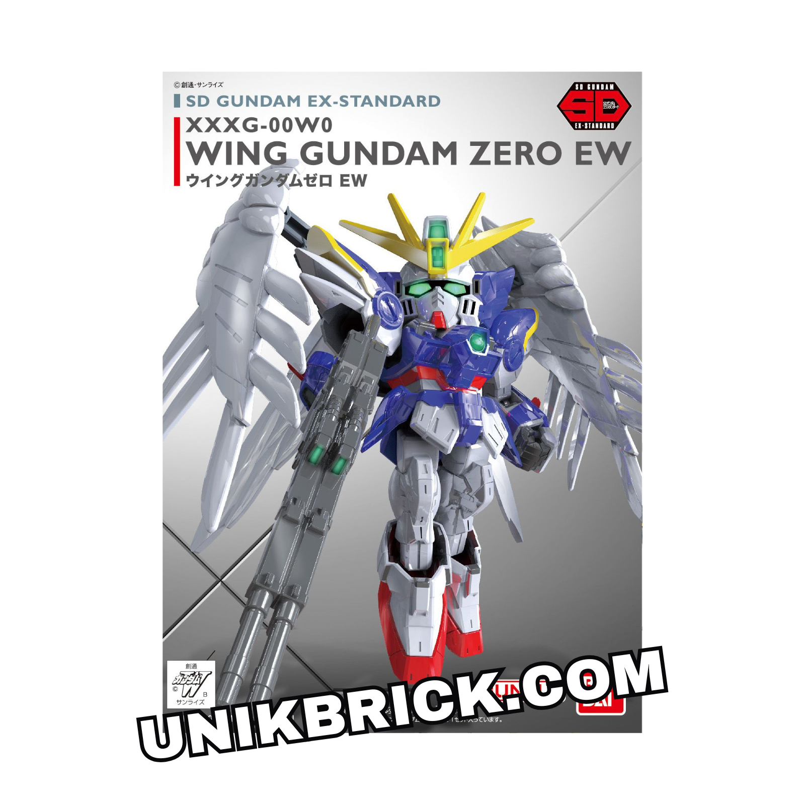 [CÓ HÀNG] Bộ Đồ Chơi Lắp Ráp Gunpla Bandai GUNDAM Mô Hình SD Ex-Standard Wing Gundam Zero EW