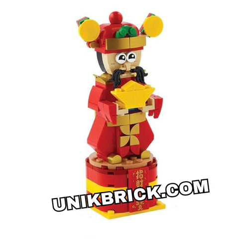  [CÓ HÀNG] 6444659 LEGO Chinese Traditional Festivals God of Fortune Caishen Thần Tài 5007584 GWP 