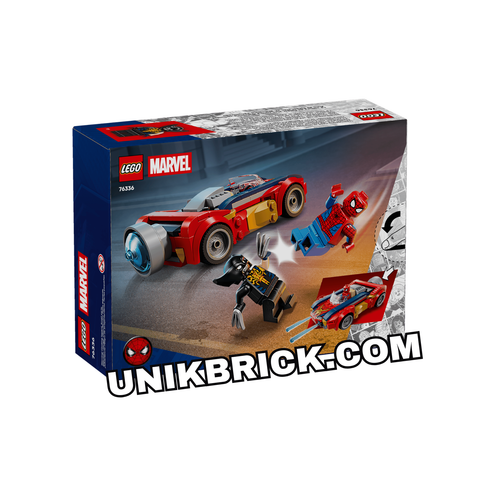  [CÓ HÀNG] 76336 LEGO Spider-Man Car vs. Venomized Wolverine Marvel Cuộc Chiến Người Nhện và Người Sói 