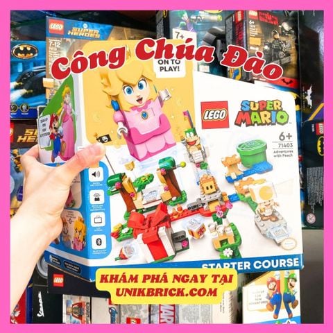 [HÀNG ĐẶT/ ORDER] LEGO Super Mario 71403 Adventures with Peach Starter Course 