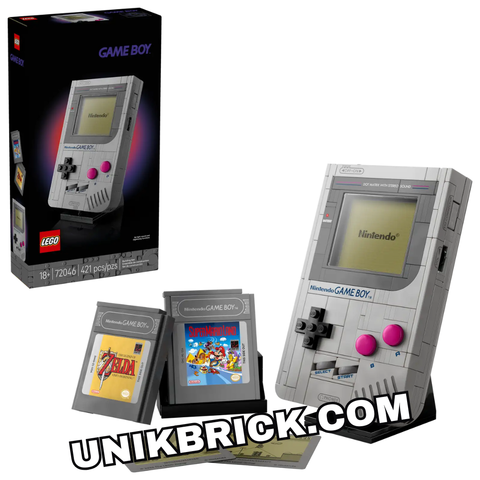  [HÀNG ĐẶT/ ORDER] LEGO 72046 Super Mario Game Boy Máy Chơi Game Cầm Tay Huyền Thoại 