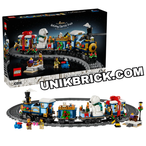 [HÀNG ĐẶT/ ORDER] LEGO 10361 Icons Holiday Express Train Đoàn Tàu Hỏa Giáng Sinh 