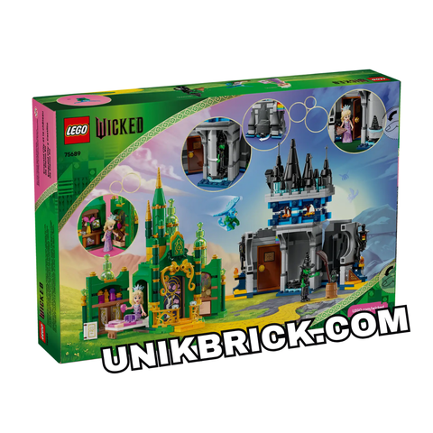  [HÀNG ĐẶT/ ORDER] LEGO 75689 Wicked Emerald City & Kiamo Ko Castle Thành phố Ngọc Lục Bảo và Lâu đài Kiamo Ko 